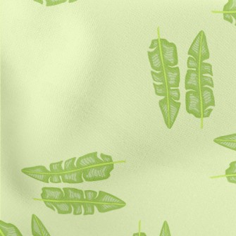 Banana Leaves Lightweight Cotton Poplin