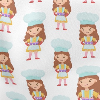 Sweet Girl Chef Lightweight Cotton Poplin