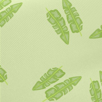 Banana Leaves Midweight Cotton Poplin