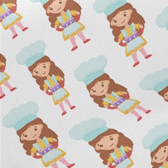 Sweet Girl Chef Midweight Cotton Poplin