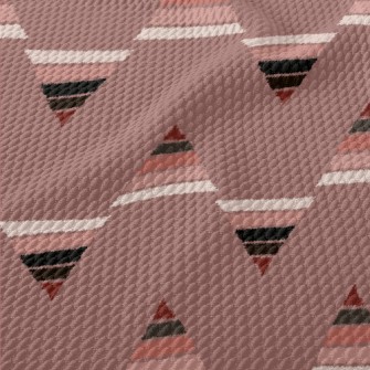 Zigzag Pattern Birdseye Piqué