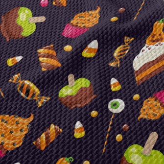 Halloween Style Cake Birdseye Piqué