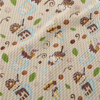 Ice Cream Mix Cake Birdseye Piqué