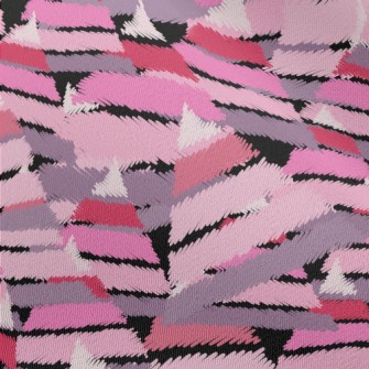 Crayon Style Triangle Chiffon