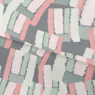 Vertical Stripes Stitching Waterproof Oxford