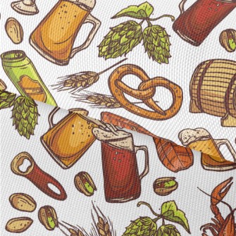 Craft Beer Waterproof Oxford
