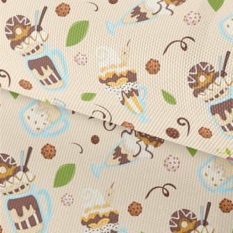 Ice Cream Mix Cake Waterproof Oxford