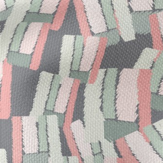 Vertical Stripes Stitching Waterproof Canvas