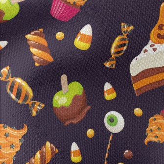 Halloween Style Cake Waterproof Canvas