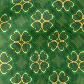 Shiny Clover Waterproof Canvas