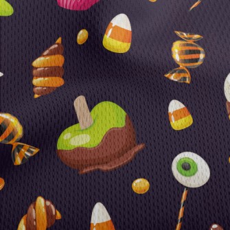 Halloween Style Cake Athletic Mesh Flat Back