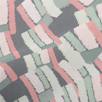 Vertical Stripes Stitching Performance Linen