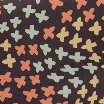 Three Color Cross Symbol Twill