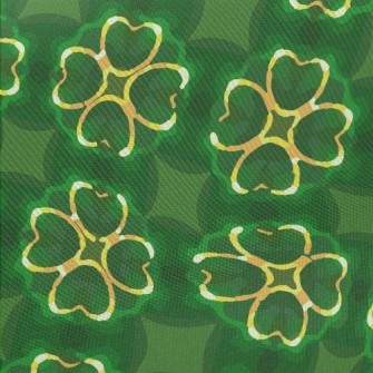 Shiny Clover Twill