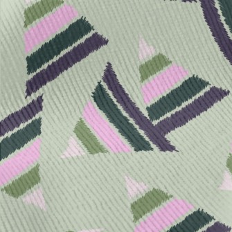 Contrasting Triangles Standard Corduroy