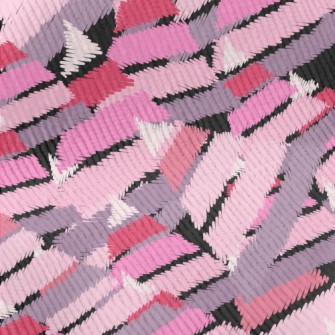 Crayon Style Triangle Standard Corduroy