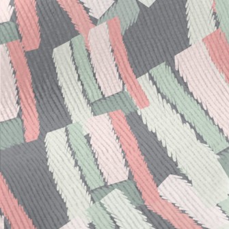 Vertical Stripes Stitching Standard Corduroy