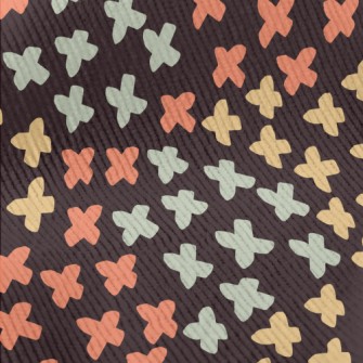 Three Color Cross Symbol Standard Corduroy