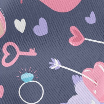 Lips Heart Key Standard Corduroy