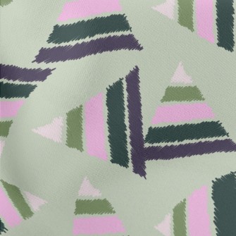 Contrasting Triangles Stretch Ponte