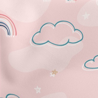 Cute Line Clouds Stretch Ponte