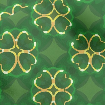 Shiny Clover Micro Fleece