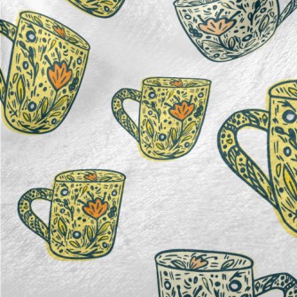 Hand Carved Cup Minky