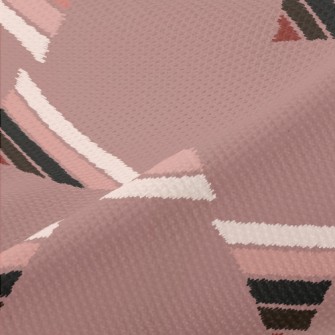 Zigzag Pattern Piqué