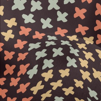 Three Color Cross Symbol Lightweight Performance Linen