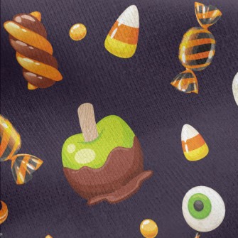 Halloween Style Cake Jersey Backed Fleece