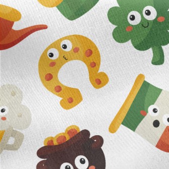 Big Eye Beer Cup Cake Jersey Backed Fleece