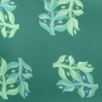 Small Green Leaves Pongee