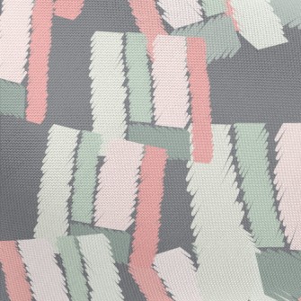 Vertical Stripes Stitching Pongee