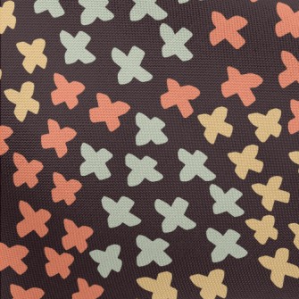 Three Color Cross Symbol Pongee