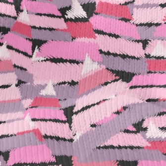 Crayon Style Triangle Stretch Jersey