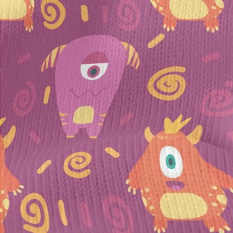 One-eyed Monster Stretch Jersey