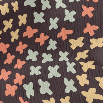 Three Color Cross Symbol Stretch Jersey