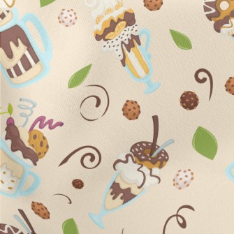 Ice Cream Mix Cake Lightweight Cotton Poplin