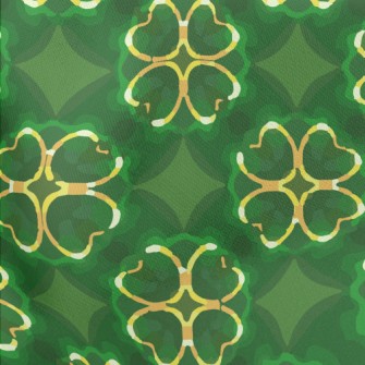 Shiny Clover Lightweight Cotton Poplin