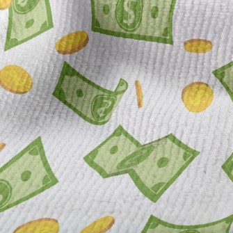 US Dollar Banknotes Coins Terry