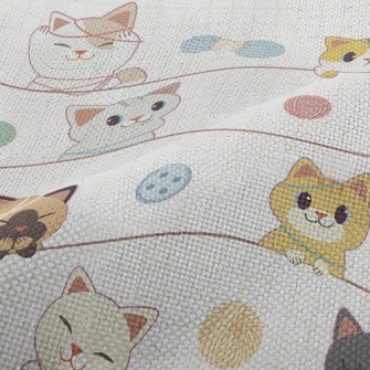 Making Trouble With Woolly Cat Performance Linen