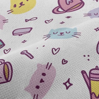 Kitten Family Afternoon Tea Performance Linen