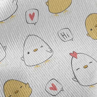 Love Sleepy Bicolor Chick Standard Corduroy