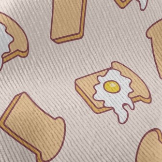 Toast With Poached Eggs Standard Corduroy