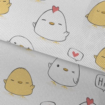 Love Sleepy Bicolor Chick Waterproof Oxford