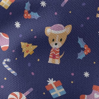 Funny Dressed Up Chihuahua Waterproof Canvas