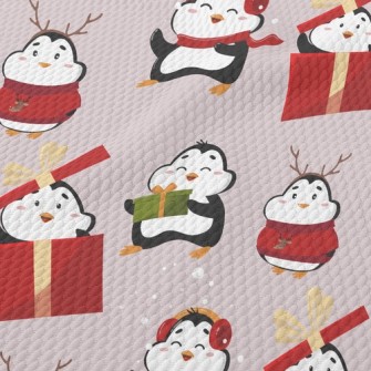 Exciting Gift Penguin Birdseye Piqué