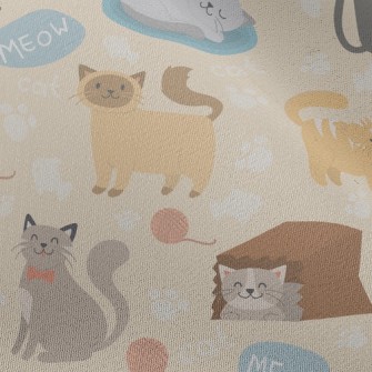 Various Breeds Of Cats Chiffon