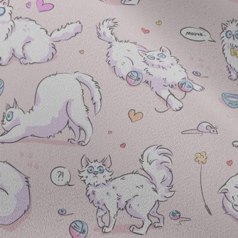 Surprised Cat Playing Chiffon