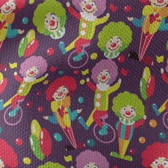 Funny Clown Waterproof Canvas